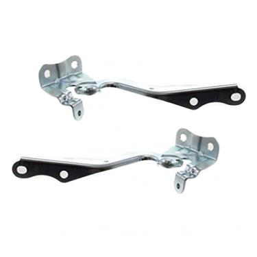 Imagem de Para Toyota Corolla 2009 10 11 12 2013 dobradiça do capô lado do motorista e do passageiro | Par | Substituição para TO1236162, TO1236161 | 5342002170, 615343433073, 5341002170, 615343073, 5341002170