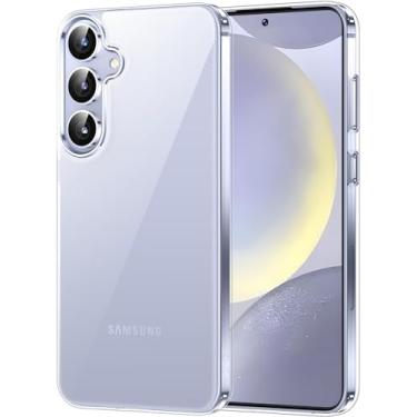 Imagem de Capa Capinha Para Samsung Galaxy S24, S24 Plus, S24 Ultra 5g Capinha Transparente Case Clear Ultra Fina Silicone Slim (S24 Plus 6.7)