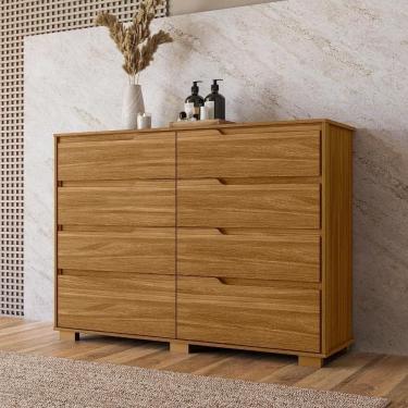 Imagem de Cômoda 6 Gavetas Georgia - Freijó Freijó