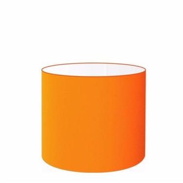 Imagem de Cúpula Abajur Cilíndrica Cp-8011 Ø30x21cm Laranja