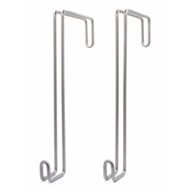 Imagem de Ganchos para parede de concreto e blocos de cimento para ambientes externos, sem perfuração, ganchos de cerca - escadas extra longas e grandes, equipamento de piscina, ganchos de poste para