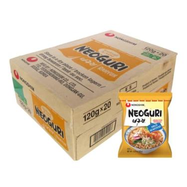 Imagem de Caixa de Lamen Coreano Neoguri Suave Sabor Frutos do Mar 100g - 20 pacotes