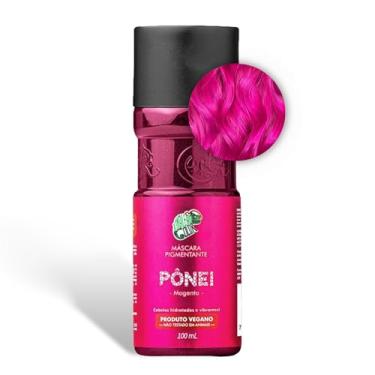Imagem de Kamaleão Color – Máscara Pigmentante Semi-Permanente, Pônei - Cores Vibrantes e Hidratação Intensa – Low Poo, Vegano, Cruelty Free – 100ml