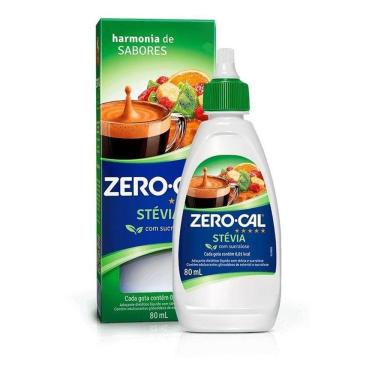 Imagem de Adoçante Zero Cal Stevia Líquido 80Ml