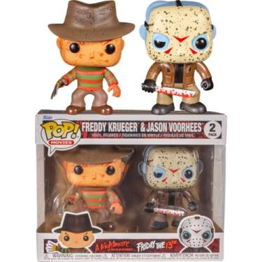 Imagem de Freddy Krueger & Jason Voorhess - Pop! - Funko - Horror - Box Lunch Exclusive - 2 Pack