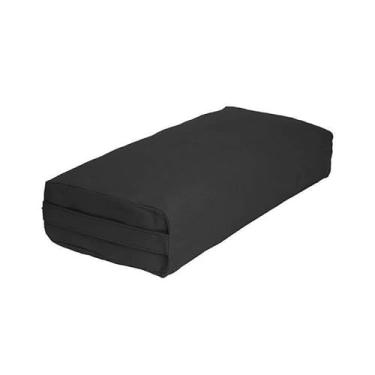 Imagem de Almofadão de Yoga - Bolster Retangular Preto AYAM SPORTS