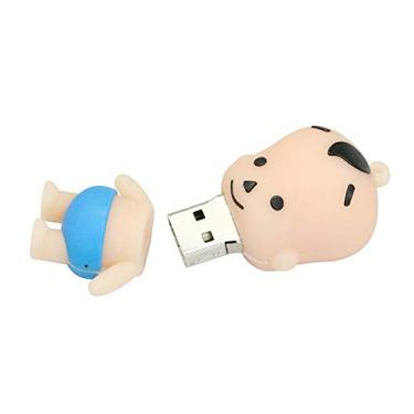 Imagem de 32GB Baby Model USB 3.0 Flash Drive Flash Drive 3.0 Pen Drive USB Jump Drive Memory Stick Zip Drive USB U Disk USB 3.0 Stick USB Disk USB Flash Memory - Azul