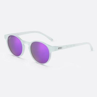 Imagem de Óculos HUPI Fly Cristal - Lente Roxo Espelhado, Cristal