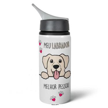 Imagem de Garrafa Squeeze NK - Meu Labrador, melhor pessoa! - JPS INFO
