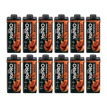 Imagem de Kit Bebida Láctea UHT com 15g de proteínas Danone  - YoPRO Energy Boos