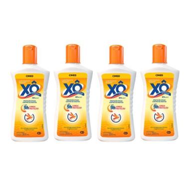 Imagem de Kit 4 Repelente Xô Inseto Loção de Proteção 200ml - Cimed