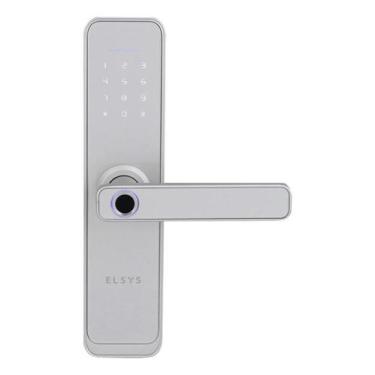 Imagem de Fechadura Eletronica Com Senha Prata Esf-De4000B - Elsys - Intelbras