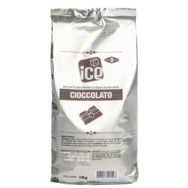 Imagem de Chocolate Gelado Mix Para Preparo De Frappes Shakes 1kg - FMB