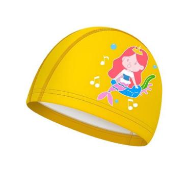 Imagem de Touca De Natação Infantil Profissional Sereia - Hero Band, Sereia amar