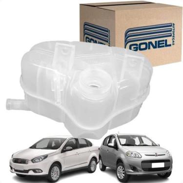 Imagem de Reservatorio Agua Radiador Fiat Grand Siena Palio Gonel, Reservatório 