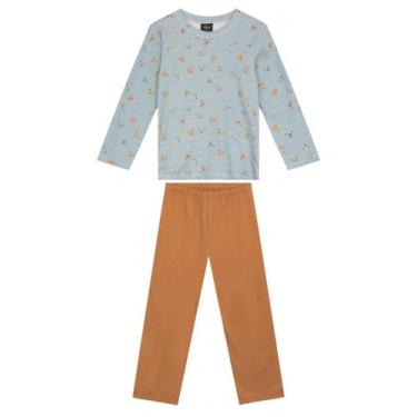 Imagem de Pijama Dino Masculino Select Bege, Bege, 10