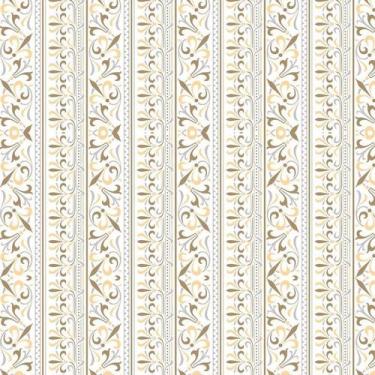 Imagem de Papel De Parede Ouro Oliva E Cinza Adesivo Sala Quarto Casal - LRP