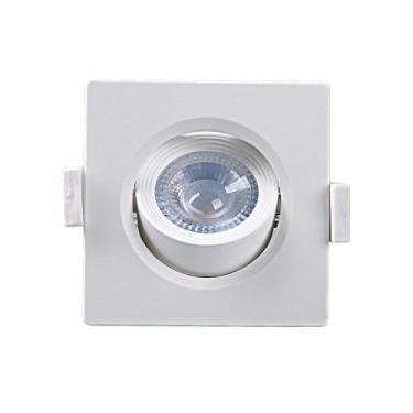 Imagem de Spot LED Embutir Quadrado Alltop MR16 5W 38º - Taschibra, 6.500K