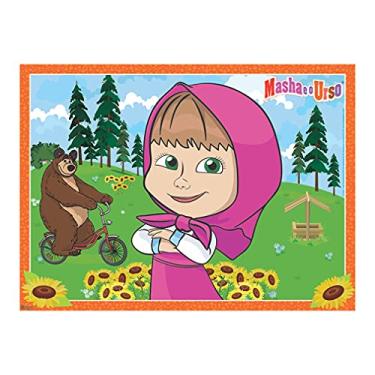 Imagem de Tnt Estampado Masha e o Urso - Painel