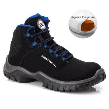 Imagem de Botina De Segurança Estival - Biqueira De Composite - Ca 42.555 - 43, 