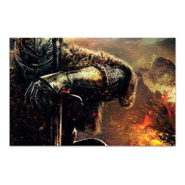 Imagem de Quebra Cabeça Dark Souls Personalizado 60 Peças - Pomps Geek