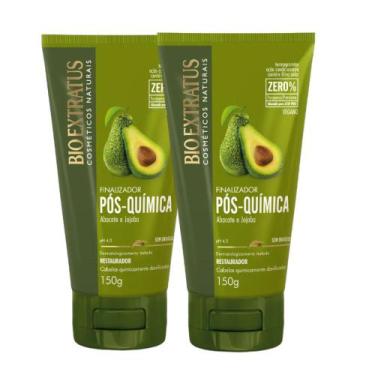 Imagem de Kit 2 Finalizador Tratamento restaurador Pós Quimica 150 ML Bio Extrat