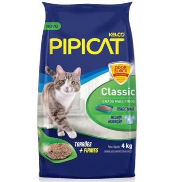 Imagem de Areia Granulada Pipicat Classic Odor Block 4kg - para gato
