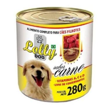Imagem de Patê em Lata Sabor Carne Lolly Cães Filhotes