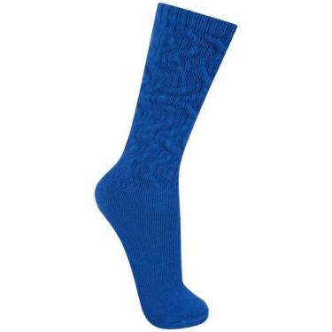 Imagem de Meia Aeróbica Cano Longo Trifil T07048, Azul, 35/38