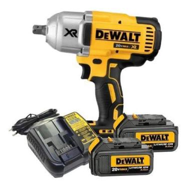 Imagem de Chave De Impacto Com 2 Baterias 20v 3ah Dewalt Dcf899 Bivolt