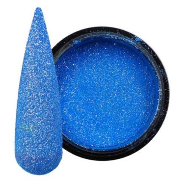 Imagem de Glitter refletivo azul bic 2g mix da jo