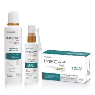 Imagem de Compre Imecap Shampoo e Loção Ganhe 50% Imecap Hair Max 30 - FQM