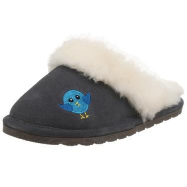 Imagem de Chooka Fat Bird Dot Scuff feminino, Cinza/azul, 41