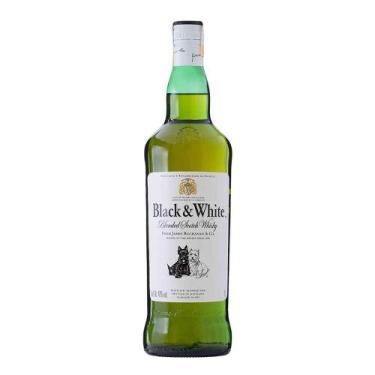Imagem de Whisky Escocês Black & White 700ml, 1L