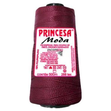 Imagem de Linha Princesa Moda Fio Grosso Cone com 500 Metros 100% Polipropileno 