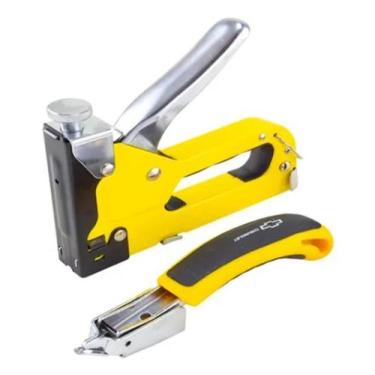 Imagem de Grampeador D Madeira Estofador Tapeceiro Manual Profissional - A.R Var