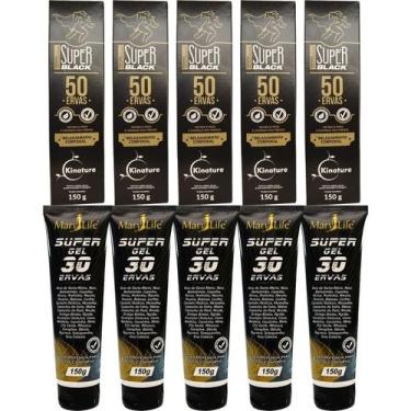 Imagem de Revenda Atacado 5 Pomada Massageadora 50 Ervas + 5 Super Gel 30 Ervas 