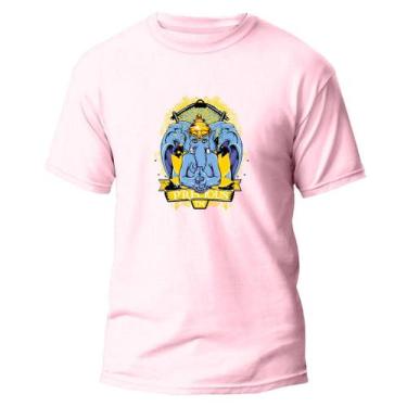 Imagem de Camiseta Algodão Premium Básica Estampa Digital Elefante DTF - NoBrand