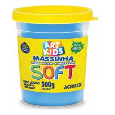 Imagem de Massa modelar soft 500g az acrilex - mkl