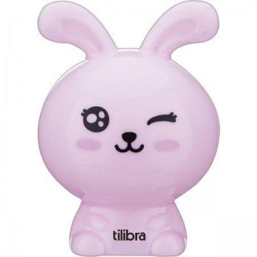 Imagem de Apontador Coelho TILIBRA com Deposito 1 Furo, ROSA