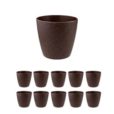 Imagem de 10 un Vaso plantas colmeia decorativo flores G MARROM ESCURO - EVO