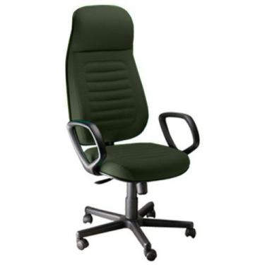 Imagem de Cadeira Presidente com Espaldar Alto Linha Blenda Verde - Design Offic