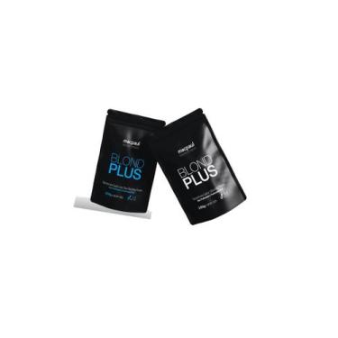 Imagem de Macpaul Kit Descolorante Blond Plus Branco250gr e Azul 250gr