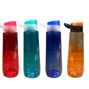 Imagem de Kit 4 Garrafas Miami Tampa Alça 500 ml - Ditoy