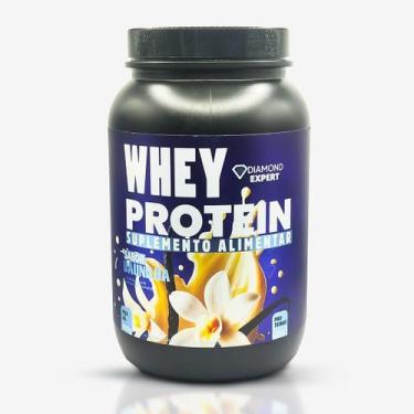 Imagem de WHEY PROTEIN CONCENTRADO  900g SABOR BAUNILHA - Diamond Expert Brasil