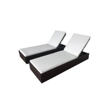 Imagem de Almofada Para Espreguicadeira Branca 185X60X6Cm 123Organizei