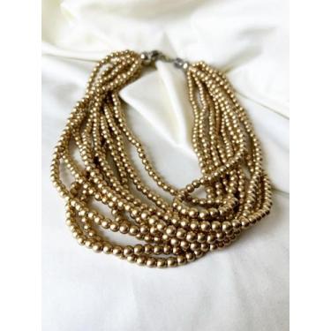Imagem de Máxi Colar Ananda - Nilza Biju, Dourado