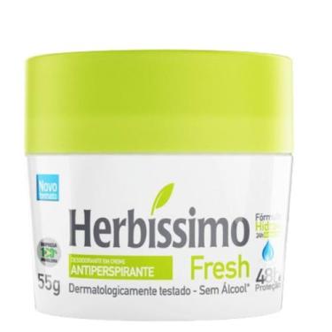 Imagem de Desodorante Creme Fresh Herbíssimo 55G - Dana - Dana Cosméticos