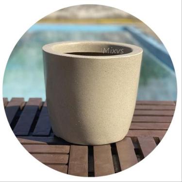 Imagem de Vaso De Planta Polietileno Jardim Varanda Cores - Flores Imp, Areia