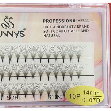 Imagem de Cílios Tufinho 0.07D Sunnys Alongamento e Extensão De Cílios, S6042
